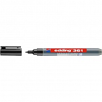 Набор маркеров для белых досок edding 361, круглый наконечник, 1 мм, 4 штуки